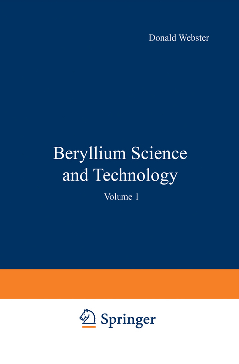 Beryllium Science and Technology - 