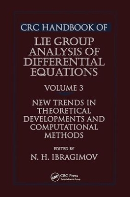 CRC Handbook of Lie Group Analysis of Differential Equations, Volume III - Nail H. Ibragimov