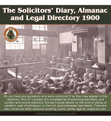 The Solicitor's Diary, Almanac and Legal Directory 1900