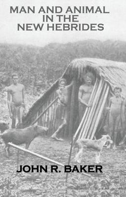Man & Animals In New Hebrides -  Baker