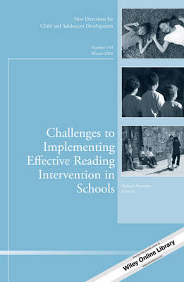 Challenges to Implementing Effective Reading Intervention in Schools - 
