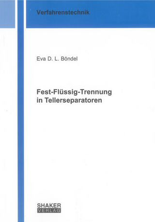 Fest-Flüssig-Trennung in Tellerseparatoren