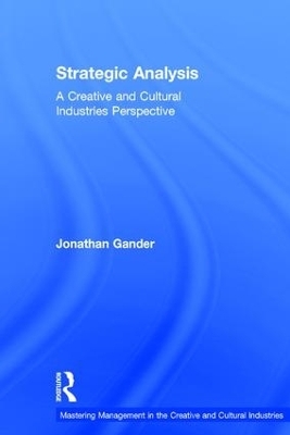 Strategic Analysis - Jonathan Gander