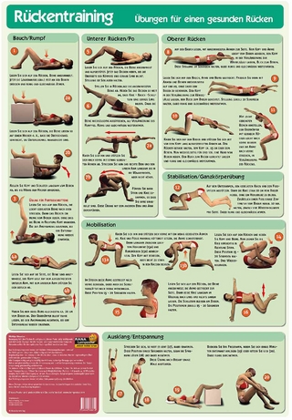 Lernposter Rückentraining