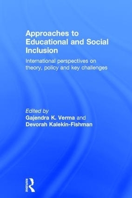 Approaches to Educational and Social Inclusion - 