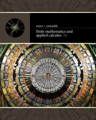 Finite Mathematics and Applied Calculus - Stefan Waner, Steven Costenoble
