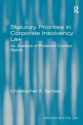 Statutory Priorities in Corporate Insolvency Law