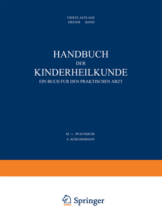 Handbuch der Kinderheilkunde