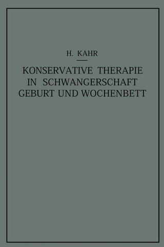 Konservative Therapie in Schwangerschaft, Geburt und Wochenbett