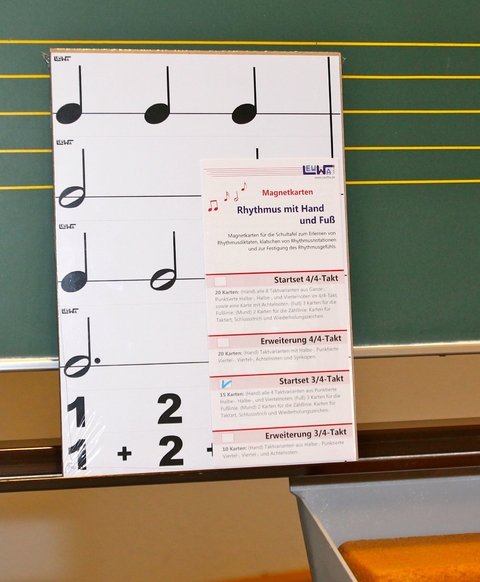 Rhythmus mit Hand und Fu&szlig; - Startset 3/4-Takt - Martin Leuchtner, Bruno Waizmann