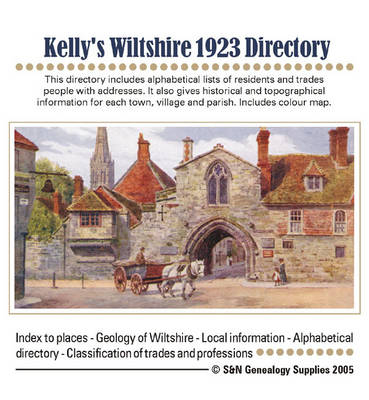 Kelly's Wiltshire 1923 Directory