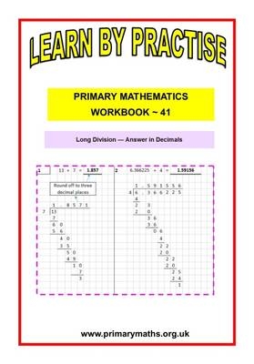 LEARN AND PRACTISE,   PRIMARY MATHEMATICS,   WORKBOOK  ~ 41