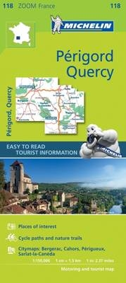 Quercy Perigord - Zoom Map 118 -  Michelin