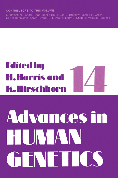 Advances in Human Genetics 14 - 