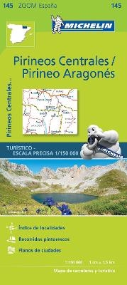 Pirineos Centrales - Zoom Map 145 -  Michelin