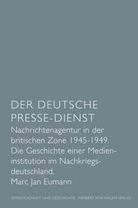 Der Deutsche Presse-Dienst - Marc Jan Eumann