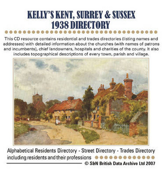 Kent, Surrey and Sussex Kelly's 1938 Directory