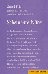 Scheinbare N&auml;he - Gerold Foidl