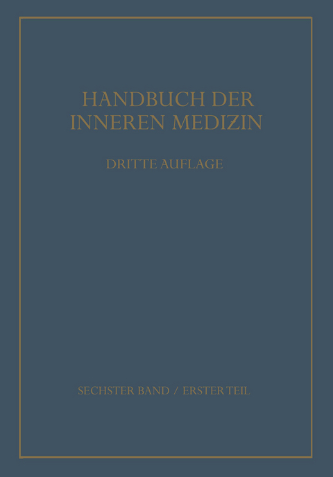 Innere Sekretion Fettsucht und Magersucht Knochen &middot; Gelenke &middot; Muskeln Erkrankungen aus physikalischen Ursachen - H. Assmann, Th. Benzinger, E. Glatzel, NA H&auml;ssler, H. Lucke, H. Marx