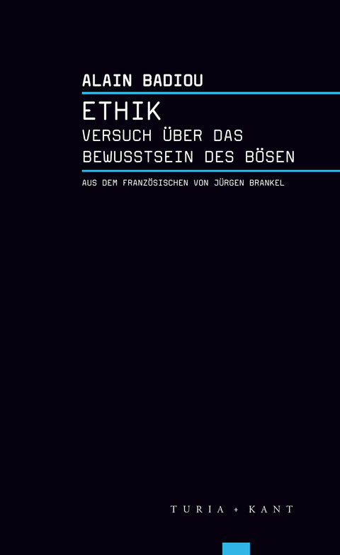 Ethik - Alain Badiou