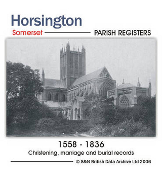 Somerset, the Parish Register of Horsington 1558-1836