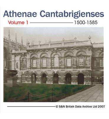 Cambridge University - Athenae Cantabrigienses 1500-1585
