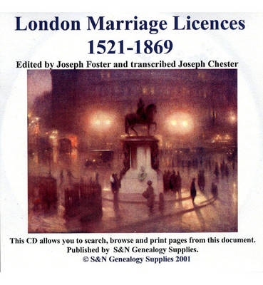 London Marriage Licences 1521-1869 - 