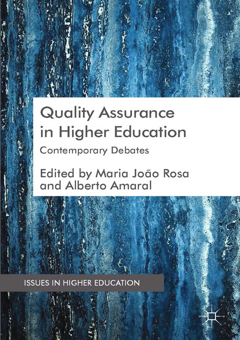 Quality Assurance in Higher Education - 