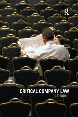 Critical Company Law - Lorraine Talbot