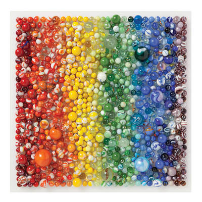 Rainbow Marbles 500 Piece Puzzle - 