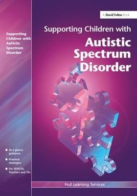 Supporting Children with Autistic Spectrum Disorders - A.P.H. Peters, J.R.W. Warn