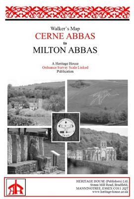 Cerne Abbas to Milton Abbas Walker's Map -  Heritage House (Publishers) Ltd