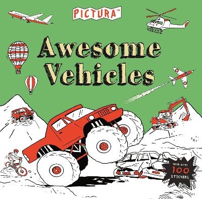Pictura Puzzles Awesome Vehicles - Mandy Archer, Claire Sipi