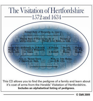 Hertfordshire Visitation 1572 and 1634