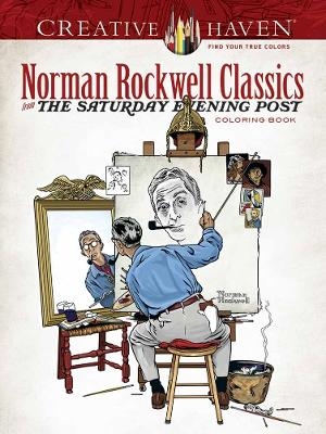 Creative Haven Norman Rockwell's Saturday Evening Post Classics Coloring Book - Norman Rockwell