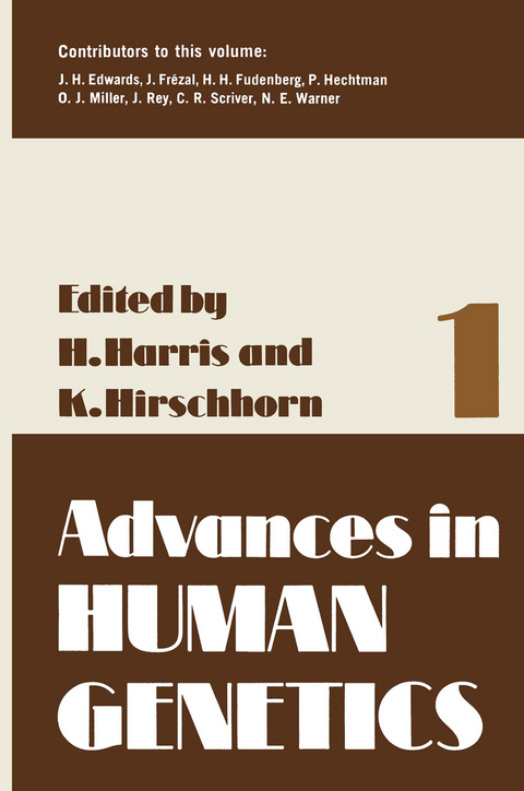 Advances in Human Genetics 1 - Harry Harris