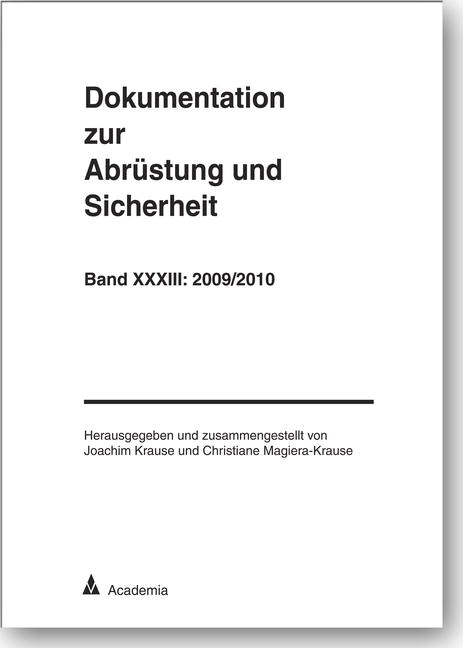Dokumentation zur Abr&uuml;stung und Sicherheit - 