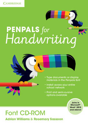 Penpals for Handwriting Font CD-ROM - Adrian Williams, Rosemary Sassoon