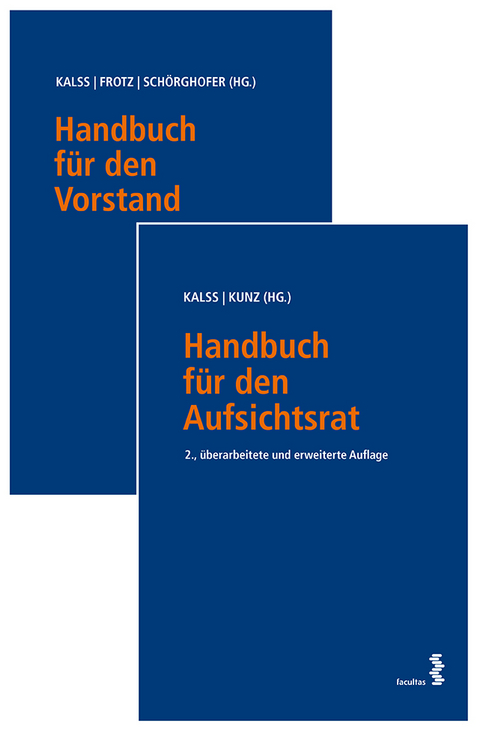 Kombipaket Handbuch f&uuml;r den Aufsichtsrat und Handbuch f&uuml;r den Vorstand - 