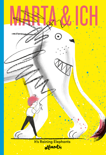 Marta & ich -  it's raining elephants