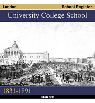London, University College School Register, 1831-1891