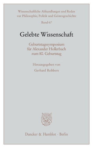 Gelebte Wissenschaft.