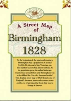 Map of Birmingham, 1828