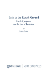 Back to the Rough Ground - Joseph Dunne