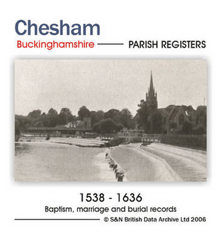 Buckinghamshire, Chesham Parish Registers 1538-1636