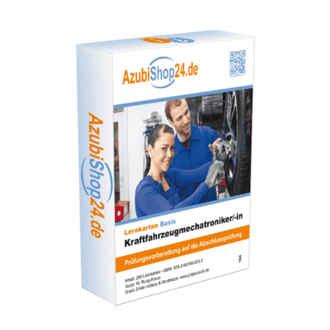 Azubishop24.de Basis-Lernkarten Kraftfahrzeugmechatroniker - Michaela Rung-Kraus