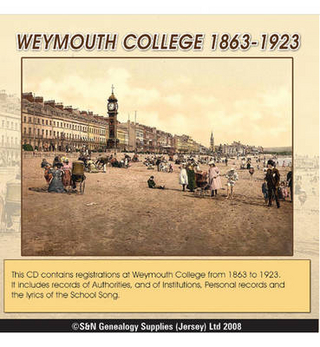 Dorset, Weymouth College 1863-1923