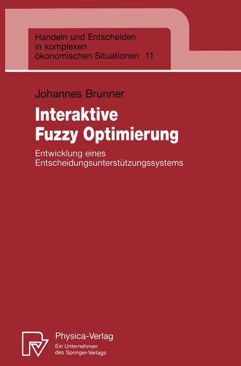 Interaktive Fuzzy Optimierung - Johannes Brunner