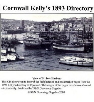 Cornwall Kelly's 1893 Directory