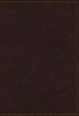 KJV, The King James Study Bible, Bonded Leather, Brown, Thumb Indexed, Red Letter, Full-Color Edition - Thomas Nelson